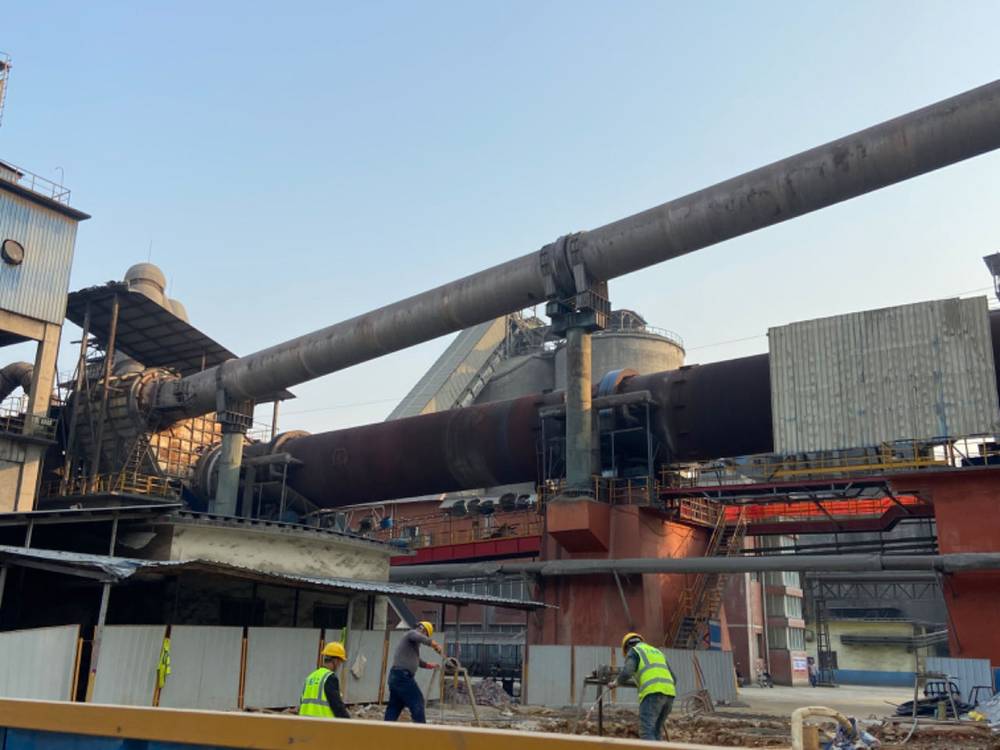 某水泥廠500T生產(chǎn)線技術(shù)升級改造地基下沉加固